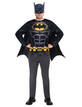 Batman-Set mit T-shirt und Maske für Erwachsene