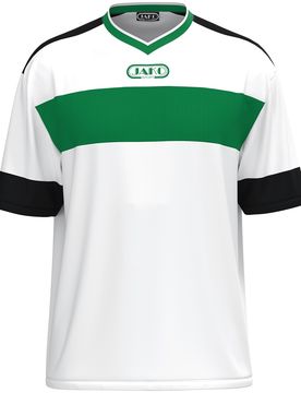 Trikot Club 92 kurzarm (weiß/sportgrün/schwarz / Größe L / Unisex)