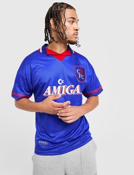Mens Maglia Retro Home Chelsea FC '94 - Blu, blu blu Uomo taglia S
