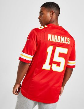Mens Maglia Jersey NFL Kansas City Chiefs Mahomes #15 - Rosso, rosso rosso Uomo taglia L