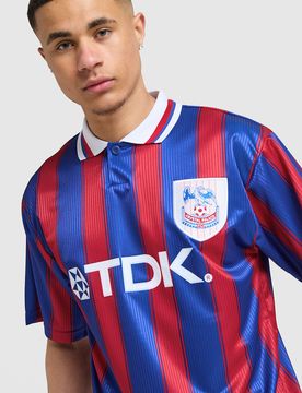 Mens Crystal Palace FC Home 1997 Retro Maglia da calcio - Giallo, giallo giallo Uomo taglia XXL
