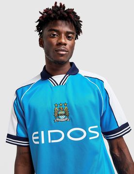 Mens Manchester City FC '00 Retro Maglia - Blu, blu blu Uomo taglia