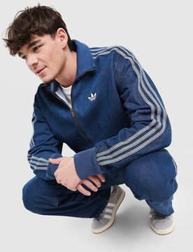 Firebird Denim Track Top - Herren, Blau - male - Size: L