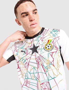 Ghana 2026 Home Shirt - Herren, Weiss - male - Size: XS