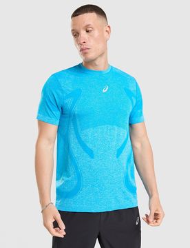 Road Seamless T-Shirt - Herren, Blau - male - Size: S