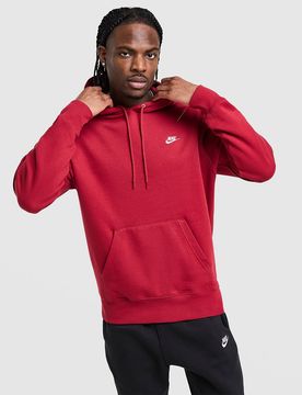 Mens Felpa con Cappuccio Foundation - Rosso, rosso rosso Uomo taglia XS