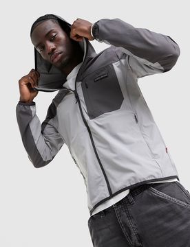 Balkaz Full Zip Hoodie - Herren, Grau - male - Size: S