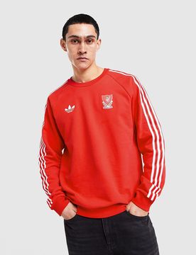 Mens Felpa Girocollo OG Liverpool FC - Rosso, rosso rosso Uomo taglia