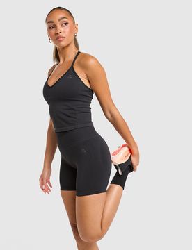 Womens Pantaloncino Muse Seamless - Nero, nero nero Donna taglia L