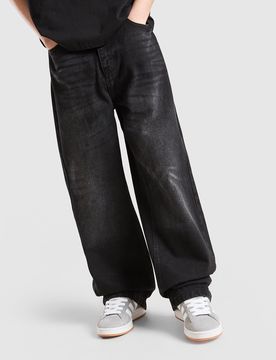Kran Jeans Kinder, Schwarz - unisex - Size: 6-7Y