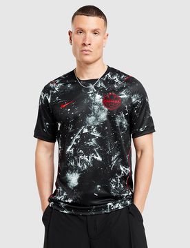 Mens Canada 2026 Away Shirt - Nero, nero nero Uomo taglia S