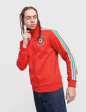 Wales 150th Anniversary Track Top - Herren, Rot - male - Size: XS