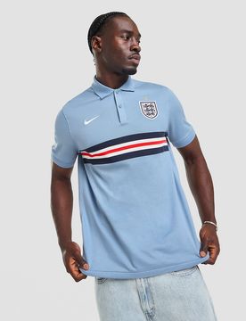 England 2026 Polo Shirt - Herren, Blau - male - Size: M