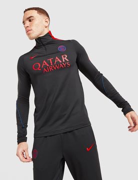 Paris Saint Germain Strike Drill Top - Herren, Schwarz - male - Size: XL