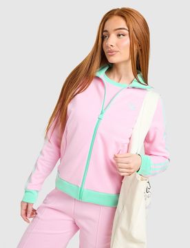 Classic Trainingsoberteil Damen - Damen, Rosa - female - Size: XL