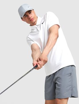 Mens Golf Polo Shirt - Bianco, bianco bianco Uomo taglia XS