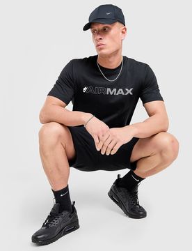 Mens Maglia Air Max - Nero, nero nero Uomo taglia XXL