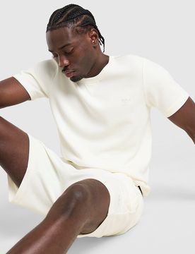 Mens Maglietta Waffle - Bianco, bianco bianco Uomo taglia XXL