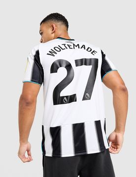 Mens Prima Maglia Newcastle United FC 2025/26 Woltemade #27 - Nero, nero nero Uomo taglia XL