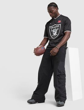Mens NFL LA Raiders Jersey - Nero, nero nero Uomo taglia XL