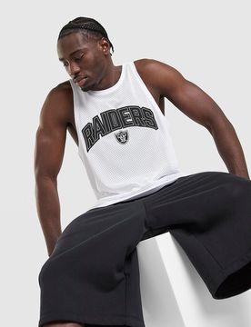 LA Raiders Baseball Vest - Herren, Weiss - male - Size: S