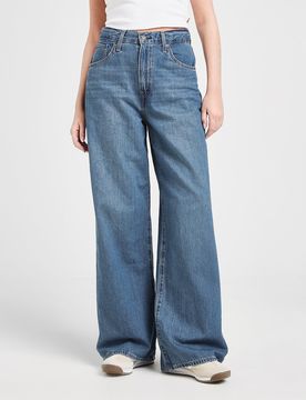 LEVI'S Cinch Baggy Jeans Damen - Damen, Blau - female - Size: 30