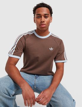 Cali T-Shirt - Herren, Braun - male - Size: XS