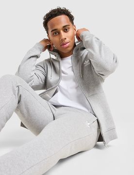 Trefoil Essentials Kapuzenjacke - Herren, Grau - male - Size: L
