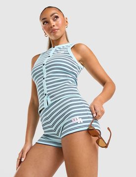Mara Micro Shorts - Damen, Blau - female - Size: L
