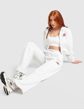 Womens Chrome Wide Leg Joggers - Grigio, grigio grigio Donna taglia S
