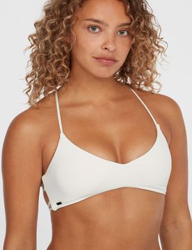 Huntington Bralette Bikini Oberteil - Weiß - Damen - Größe: 38