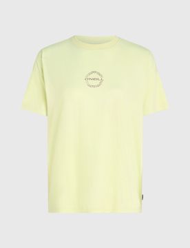 Back Graphic T-Shirt - Grün - Damen - Größe: XS