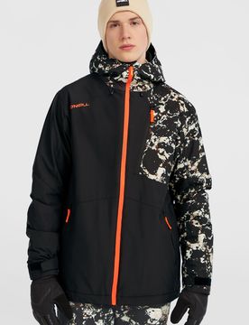 FWC'Cruz Block Schneejacke - Schwarz - Herren - Größe: S