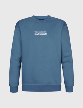 Future Surf Society Crew - Blau - Herren - Größe: XS