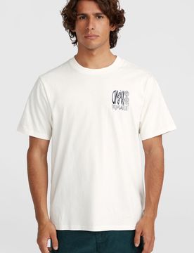 Surf Heroes Graphic T-Shirt - Weiß - Herren - Größe: S