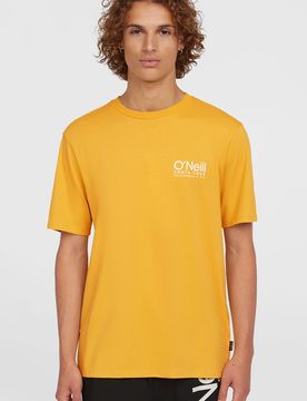 Original Cali Logo T-Shirt - Gelb - Herren - Größe: S