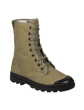 Französische Canvas Commandostiefel 9-Loch - 39 Herren 39 adult