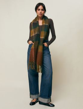 Ulina Maxi-Schal mit Muster
