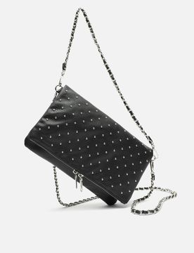 Tachita Shoulder bag with double handle and metallic details