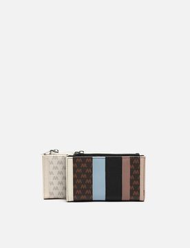Ivanka monedero pequeño con estampado monogram ED