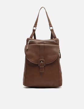 Nuala anti-theft backpack with flap