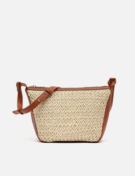 Weol bolso bandolera efecto rafia ED