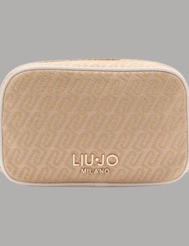 Borsa Tracolla Piccola Jacquard con Zip 21x6x13 cm