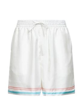 Silk Twill Dance Shorts for Men