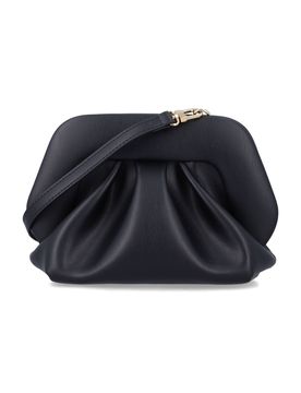 The Moirè Mini Sculptural Vegan Clutch Bag