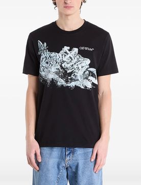 Off-white Rock Graphic Slim Fit Tee