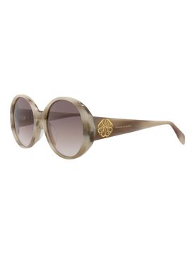 Chic Acetate Round/Oval Women's Sunglasses