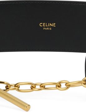 LARGE 50MM DISC BELT in SUPPLE NATURAL CALFSKIN