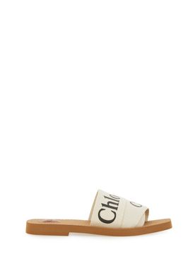 CHLOÉ Woody Wedge Espadrilles