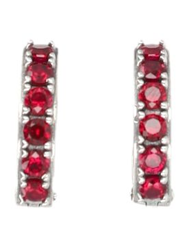 Mini Radiant Hoop Earrings